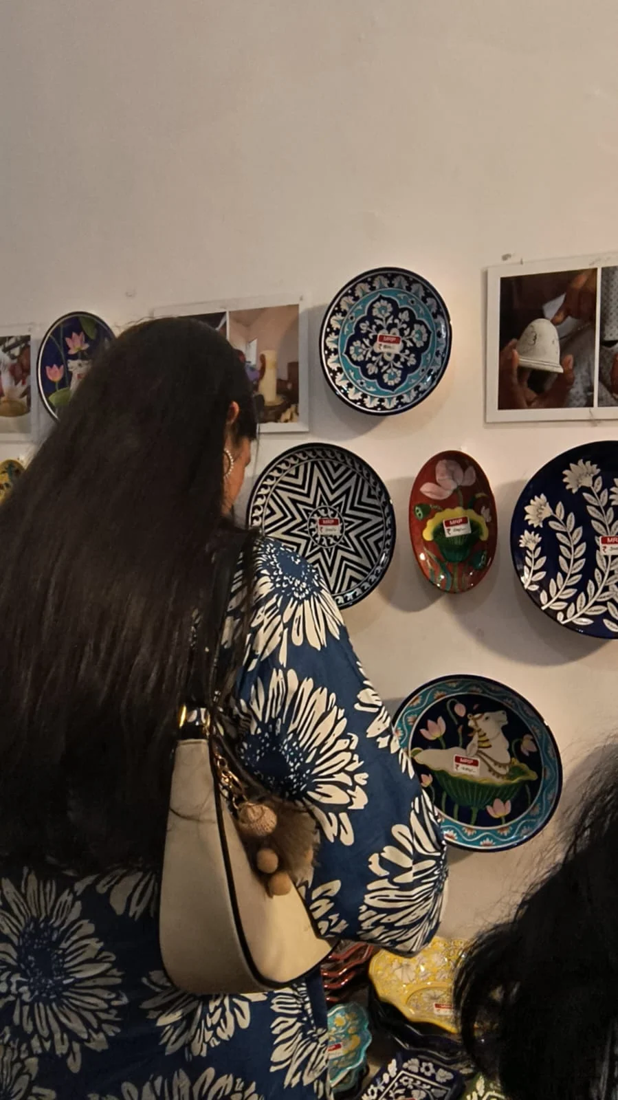 Sagar Blue Art Pottery at an exhibition — photograph 8