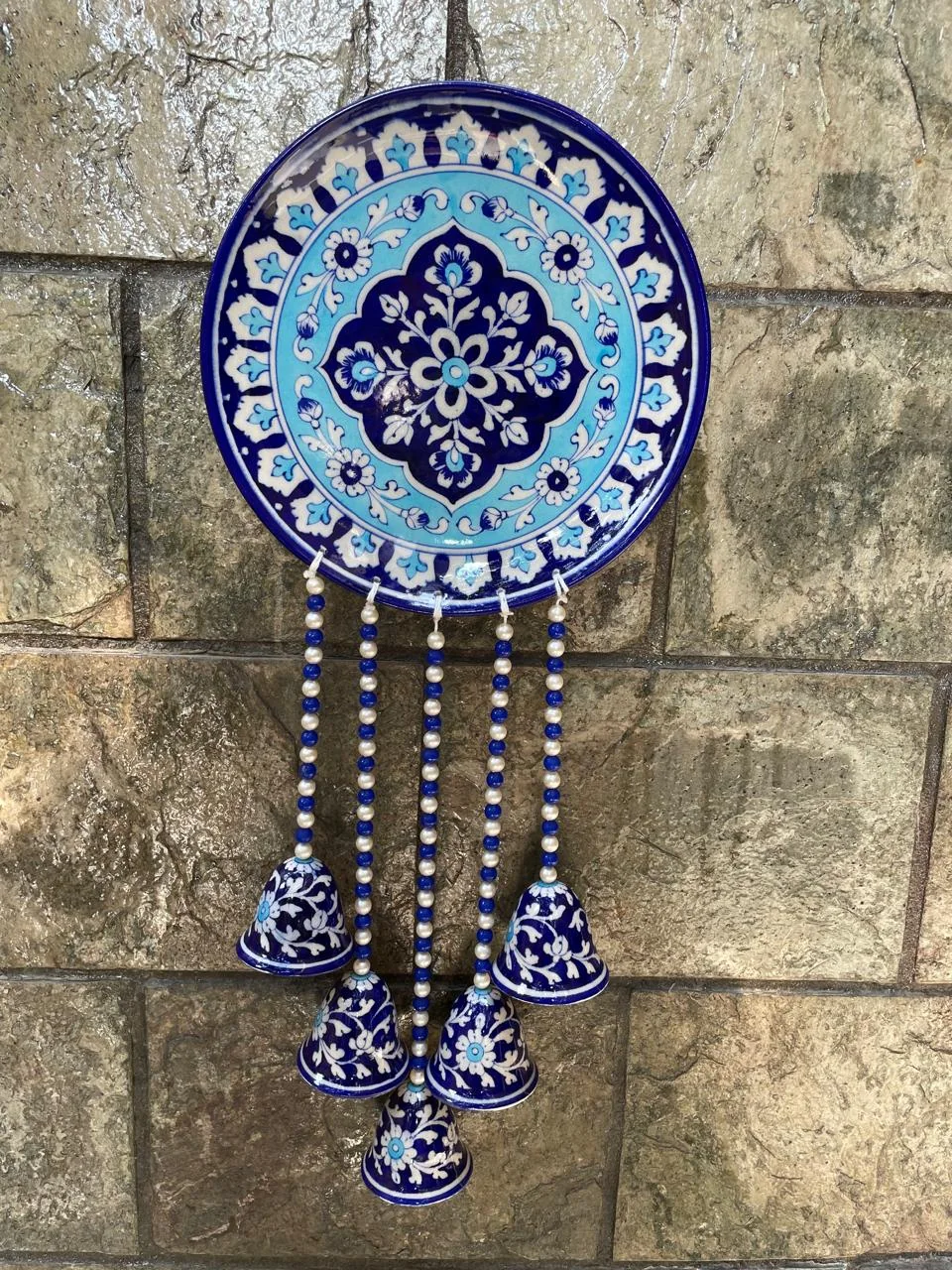 Frame · 04 — handmade Jaipur blue pottery from the Frames collection